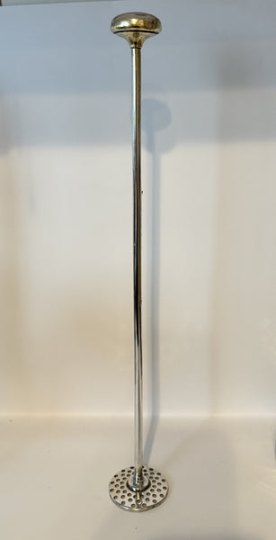 Martini Stirrer Cocktail Muddler. Hawkes Engraved Glass. 17" Height Early 20th C