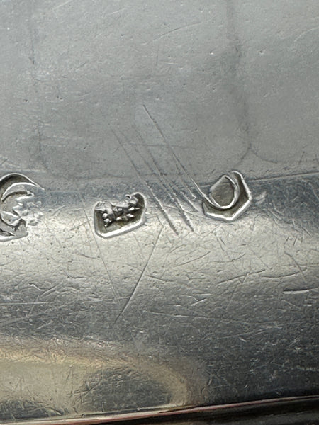 Small Footed Salver Tray. English Sterling. Georgian Period. London 1729. 6 1/4"