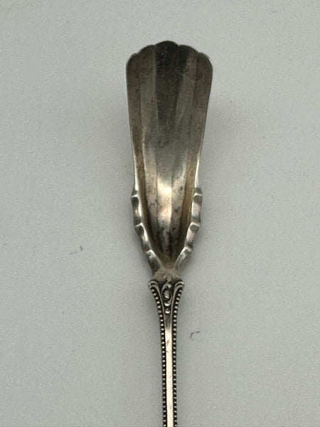 Horseradish Serving Spoon. Towle Sterling Silver Old Colonial Pattern. 6 3/8"