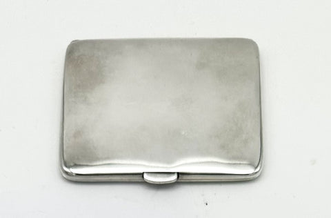 Card Case. English Sterling Silver. Birmingham 1919. William Neale.