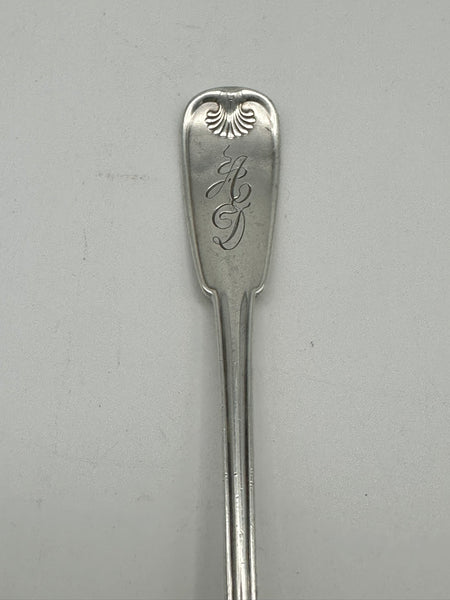 Junior Fork. Tiffany & Co. Sterling Silver Palm Pattern (1871) 6 1/2" Mono
