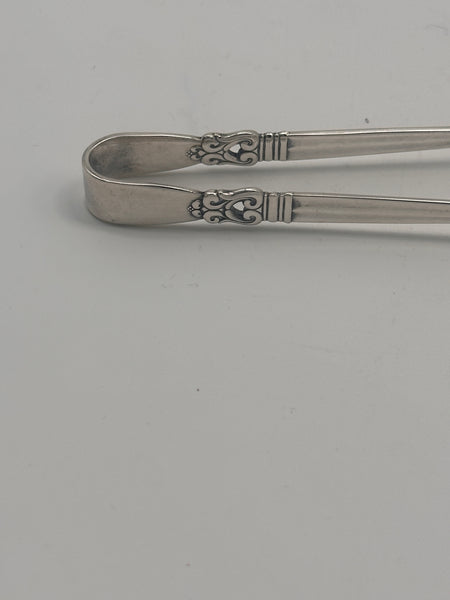 Sugar Tongs. International Sterling Silver Royal Danish. 4". 24 grams