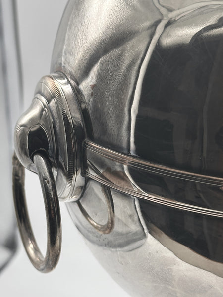 Tea Urn. English Sheffield Silverplate over Copper. 19th Century. 17" Height