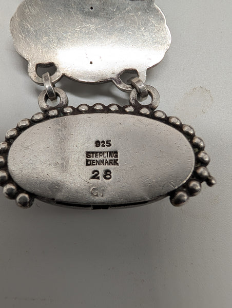 Bracelet. Early Georg Jensen Denmark. Sterling Silver. 7 3/8" Length