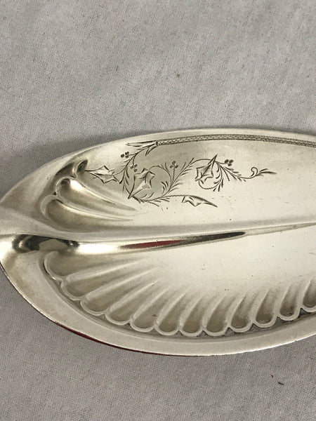 Ice Cream or Gorham Sterling Domestic Pattern. Early Mark. 10.5" Bright Cut